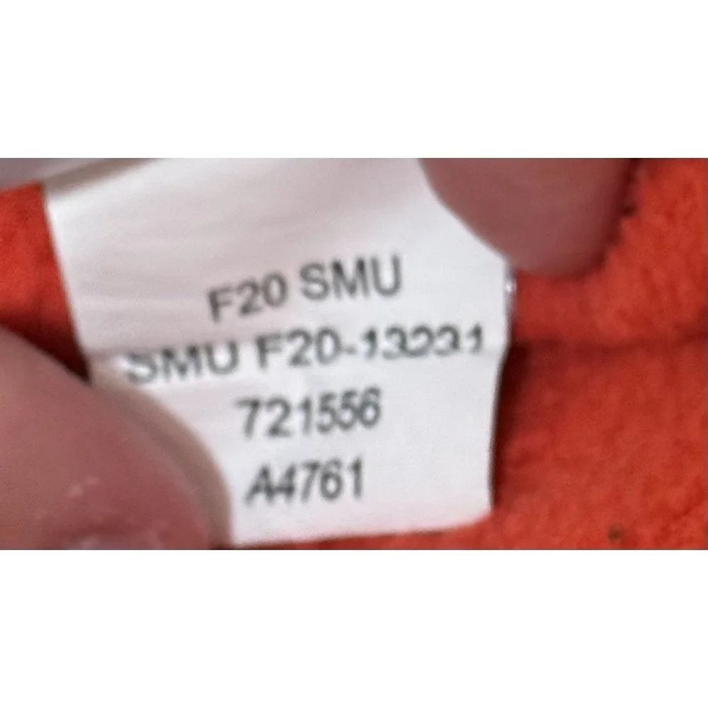 The North Face Hoodie Men's S Orange Never Stop Exploring Back Graphic Pullover